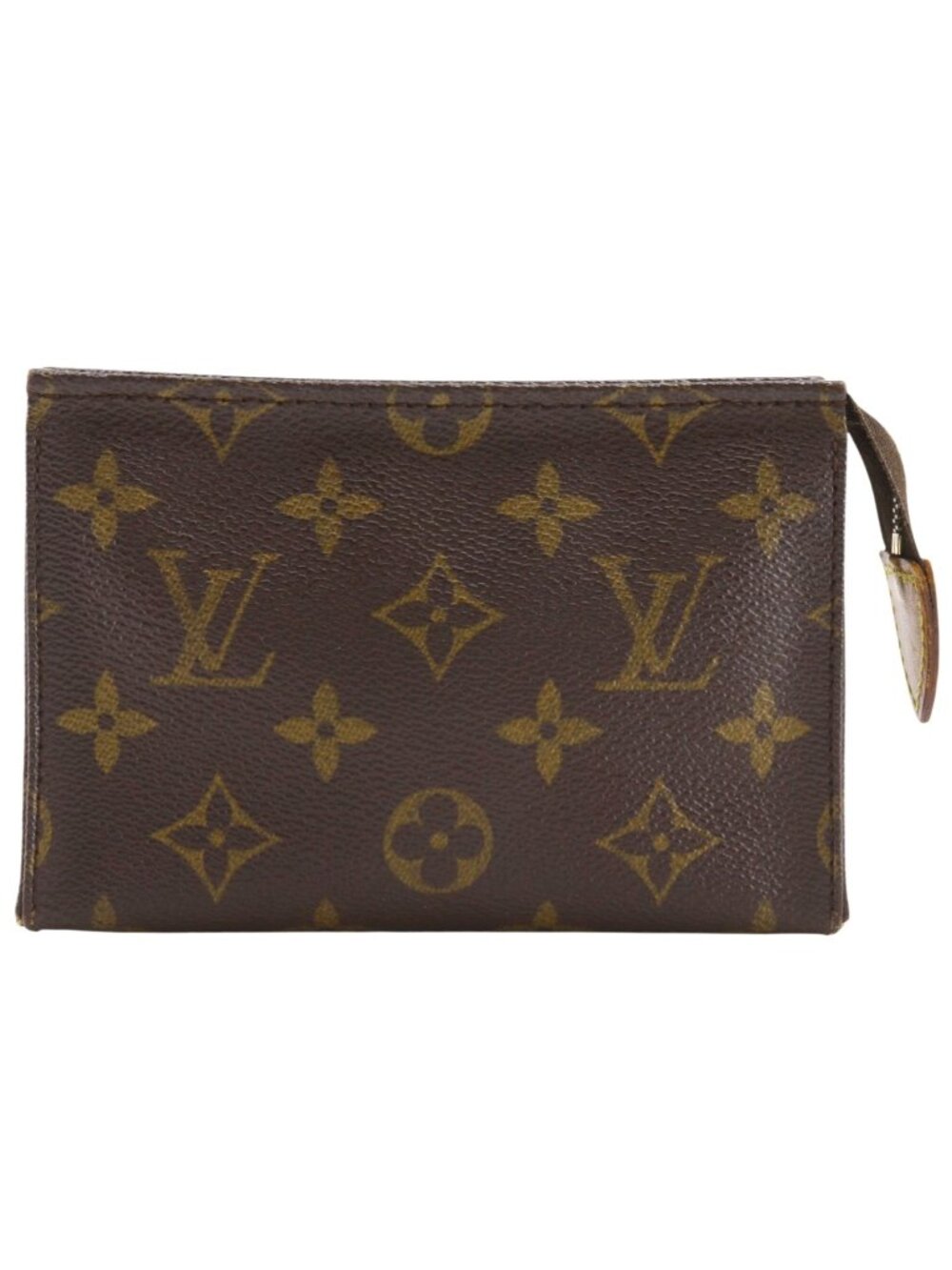 Louis Vuitton Poche Toilette 15 Monogram Canvas Brown Pouch